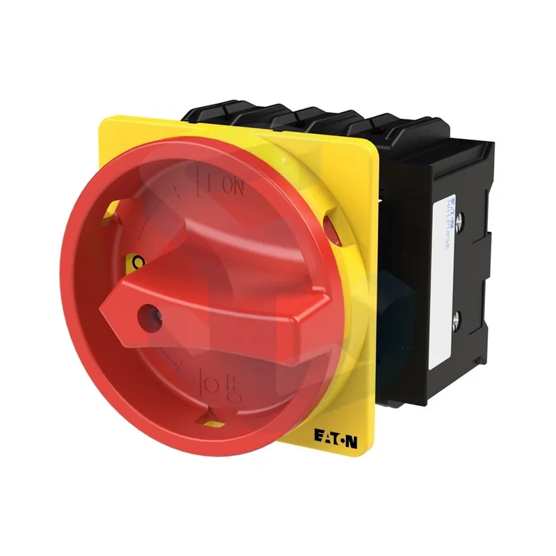 Preferatul clienților Intrerupator de sarcina trifazat, 80 A, rosu/galben, lacatuibil, montaj pe usa
