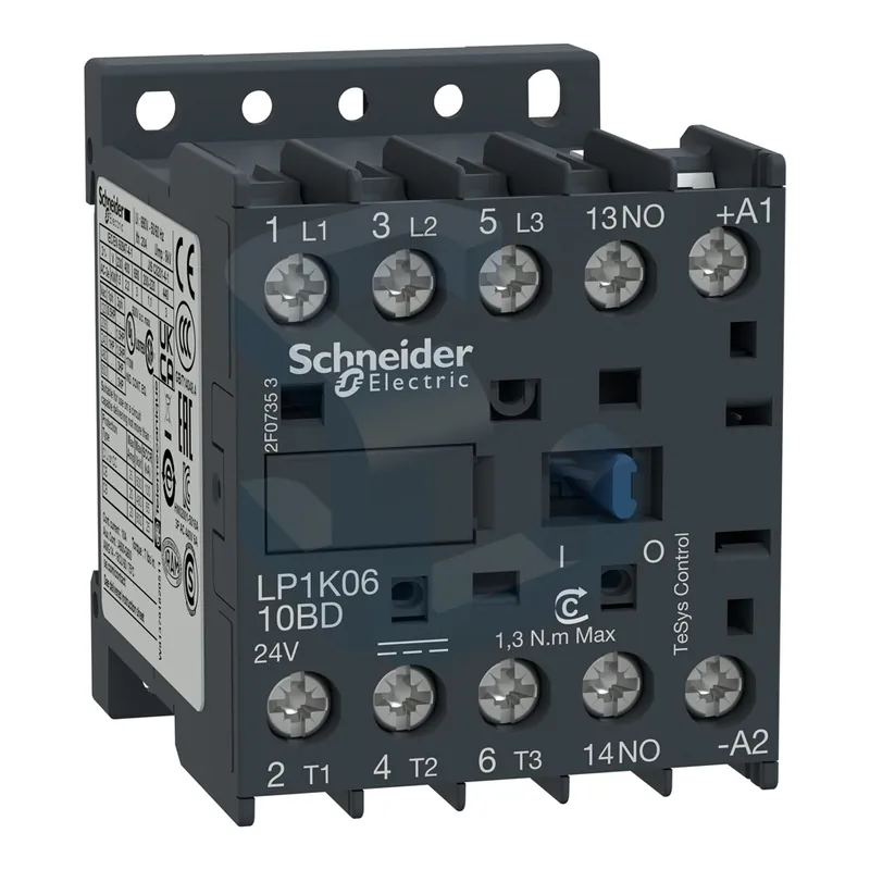 Contactor comanda, 9 A, tensiune comanda 24 V DC, 1 NO, regim AC-3 Super ofertă