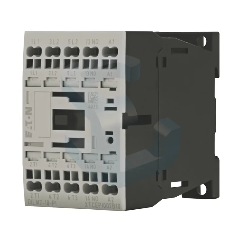 Contactor 3 kW, 380 V AC, tensiune comanda 24 V DC, 1 NO, regim AC3, push-in Retur ușor