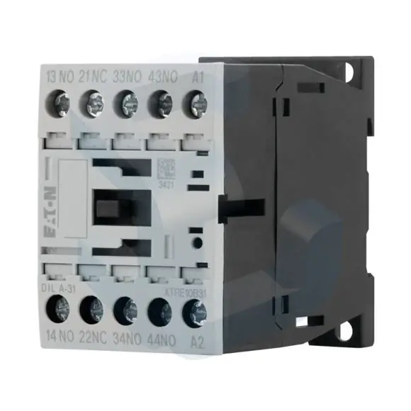 Contactor comanda 6A, 24 V AC, 3 NO + 1 NC, regim AC-15 Preț redus