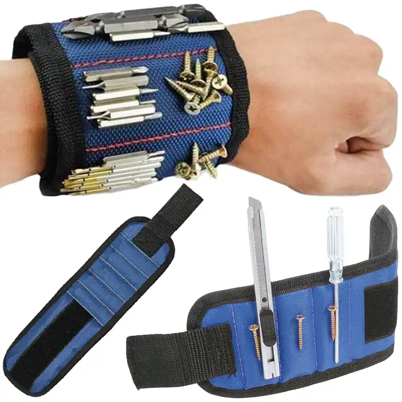 Brățară magnetică textilă 33x9cm Doar azi