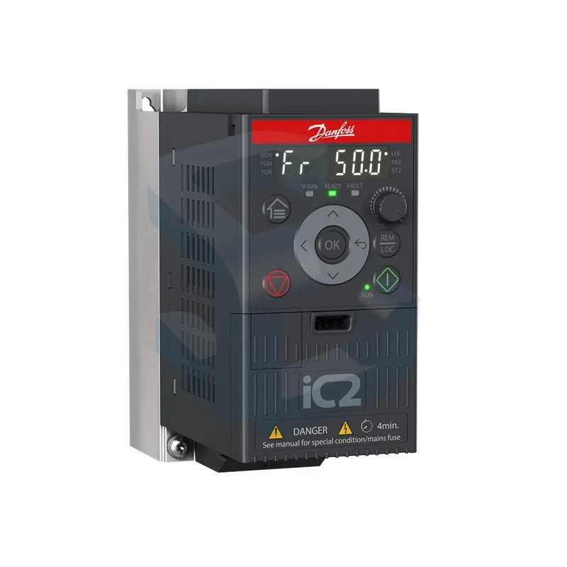 Ofertă exclusivă Convertizor de frecventa monofazat, Danfoss IC2-Micro, 0.37 kW, 230 V AC, RFI C1