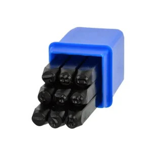 Livrare rapidă Set poansoane numere 5mm/9buc G01807