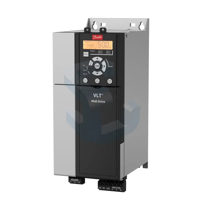 Convertizor de frecventa trifazat, Danfoss Midi Drive, 7.5 kW, 380 V AC, fara panou operator Livrare rapidă