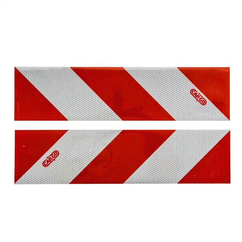 Autocolant reflectorizant Remorci distinctive 100x400mm 2buc Hc-Cargo Transport gratuit