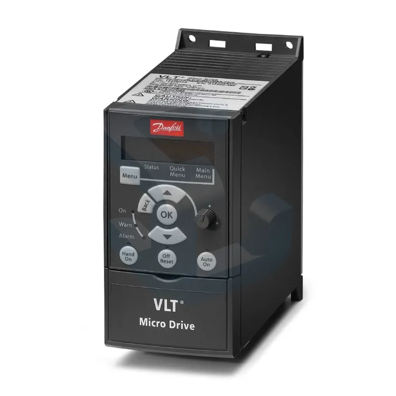 Convertizor de frecventa monofazat, Danfoss Micro Drive, 0.37 kW, 230 V AC, fara panou operator Premium