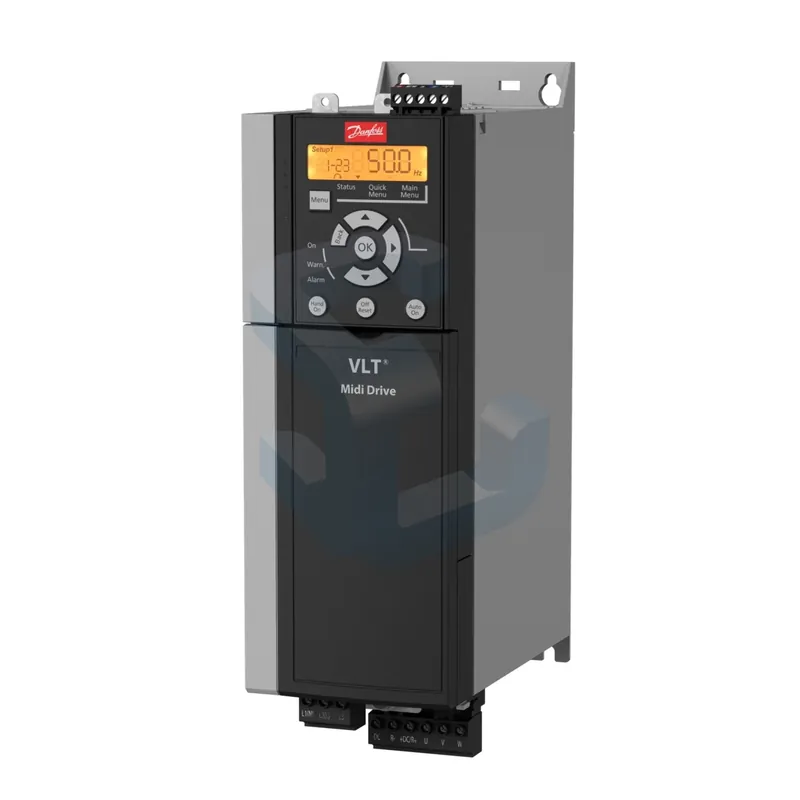 Convertizor de frecventa trifazat, Danfoss Midi Drive, 4 kW, 380 V AC, fara panou operator Premium