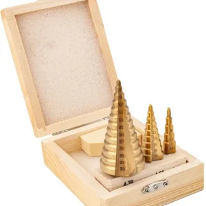 Set de burghie pas cu pas 3pcs 4-39mm Preferatul clienților