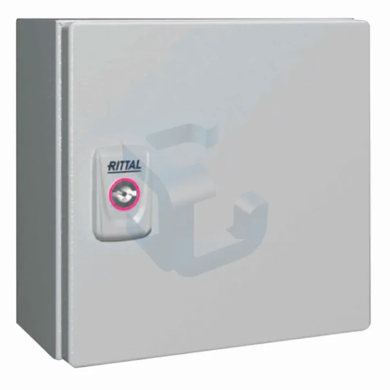 Preț mic Cutie metalica Rittal KX.1549000, 200x200x120, cu placa de montaj