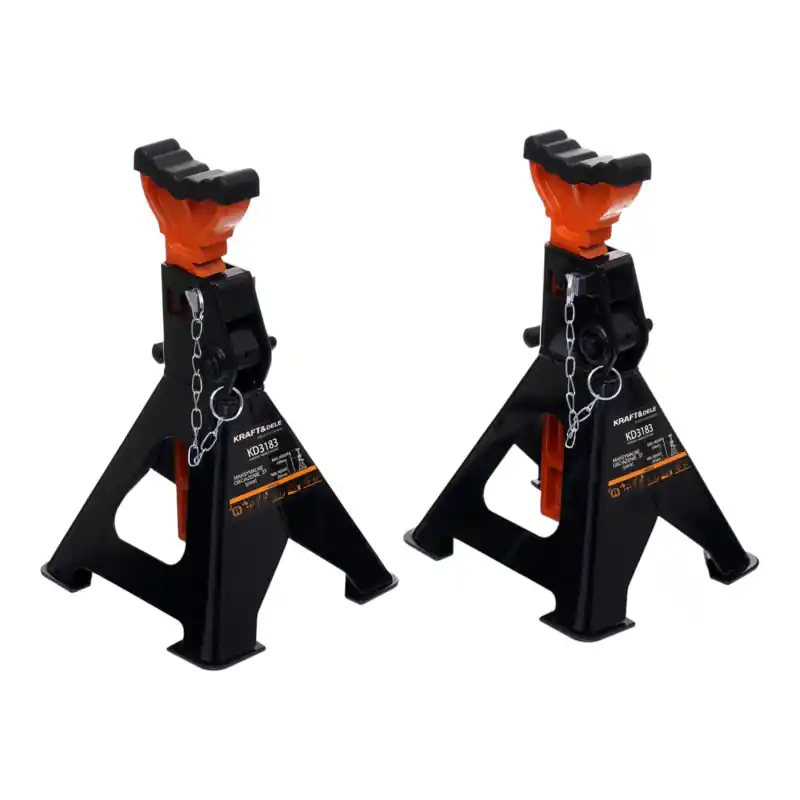 Capre auto/service 3 t reglabile cu blocare 2 buc. Kraft&Dele Ofertă