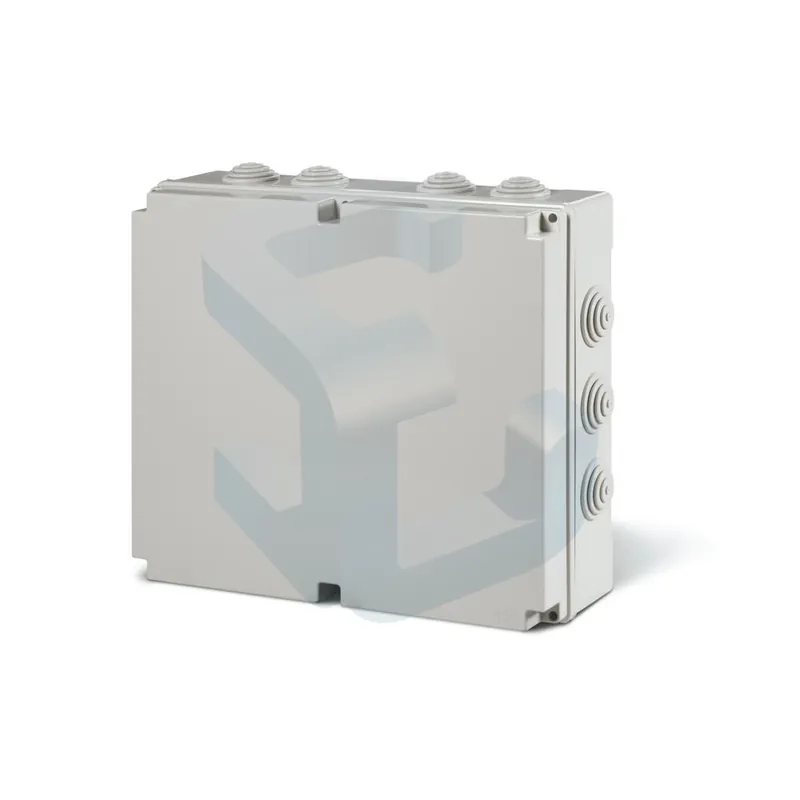 Ofertă exclusivă Doza derivatie Scame, IP55, 460x380x130 mm, cu 14 presetupe de 48 mm, montaj aplicat