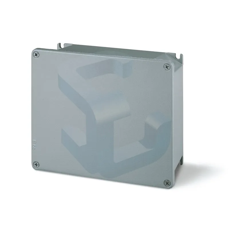 Doza de jonctiune aluminiu, Scame, IP66/IP67, 253X217X93 mm, montaj aplicat Retur ușor