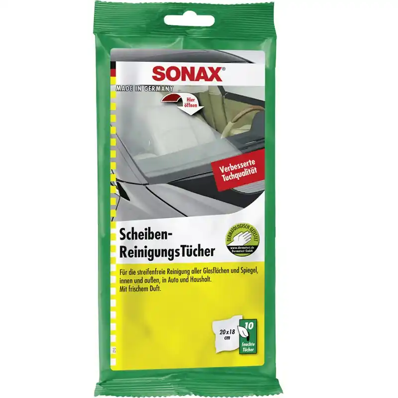 Servetele Auto Umede pentru Suprafetele din Sticla, 10 Bucati, S - Trada Marketplace Preț redus