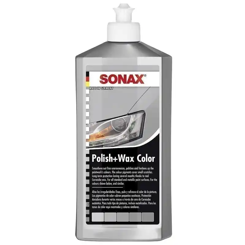 Polish cu Ceara pentru Culoarea Gri, Polish&Wax Nanopro, 250 ml, - Trada Marketplace Premium