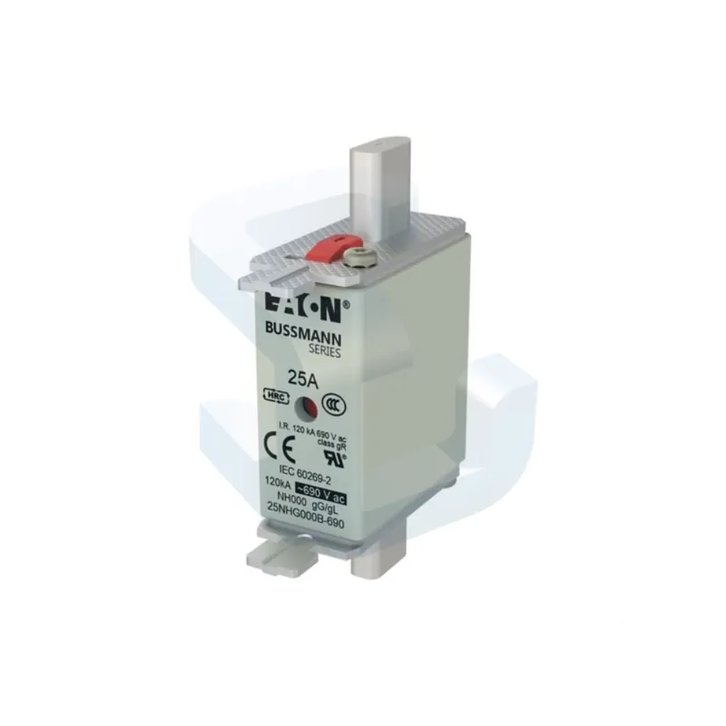 Chilipir Siguranta fuzibila 25 A, NH000, 500 V, gG/gL