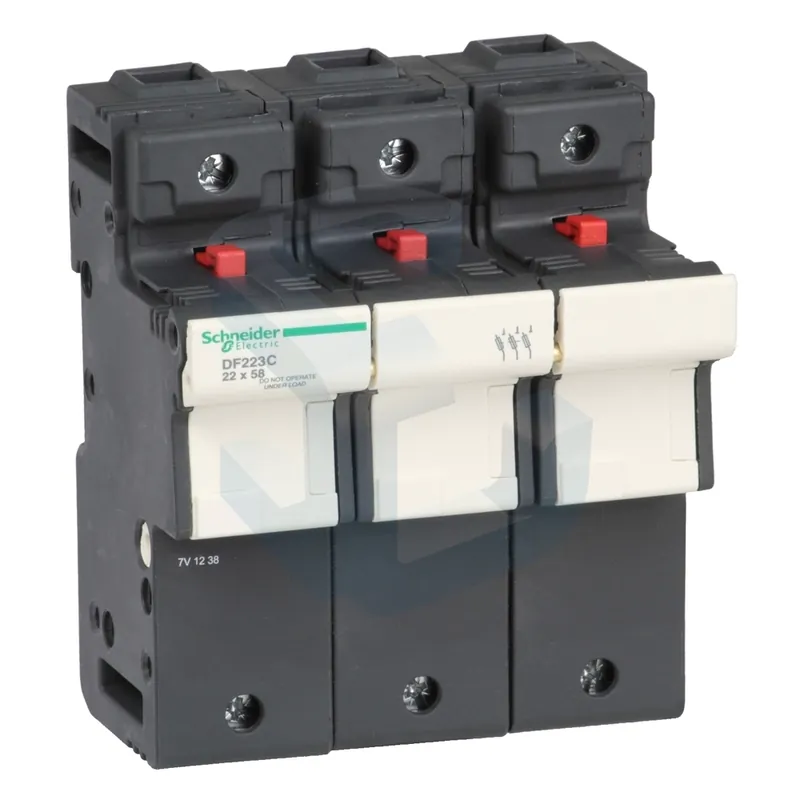 Noutate Suport sigurante, 3P, 125 A, pentru sigurante 22x58 mm