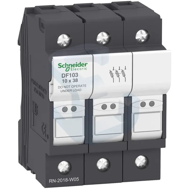 Suport sigurante, 3P, 32 A, pentru sigurante 10x38 mm Preferatul clienților