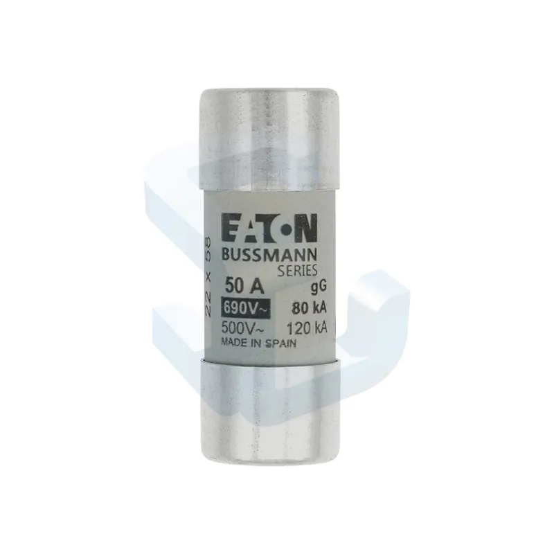 Cel mai bun preț Siguranta cilindrica, 50 A, 22x58 mm, 690 V, 80 kA, gG/gL