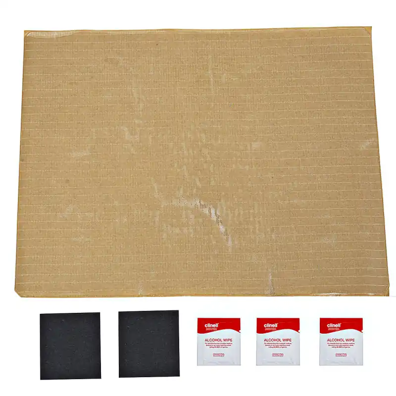 Chilipir Kit reparare prelata, un singur plasture adeziv la rece transparent, 45 cm X 32 cm Lph000 Solus