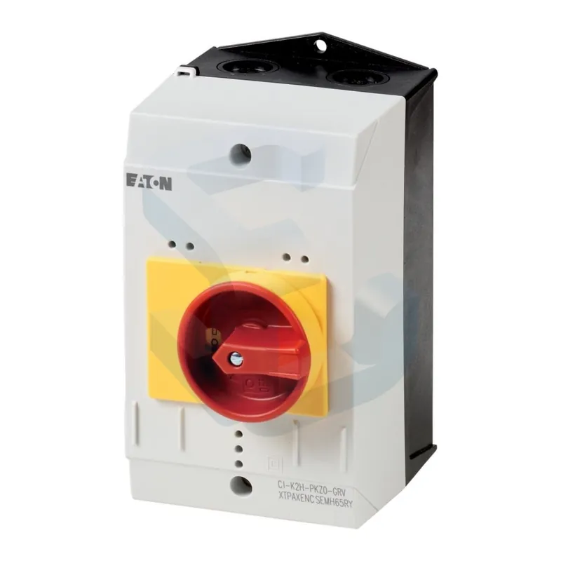 Cutie cu comutator rosu/galben, cu sina de montaj, pentru PKZ0 Retur gratuit