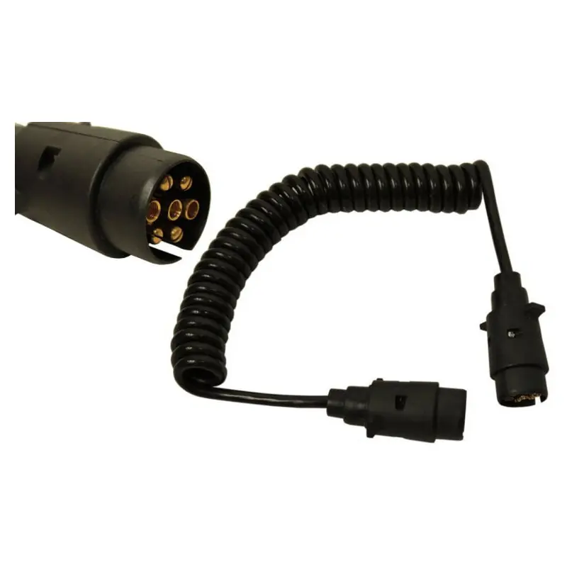 Cumpără online Cablu spiralat 3.5m 7 fire cu mufe