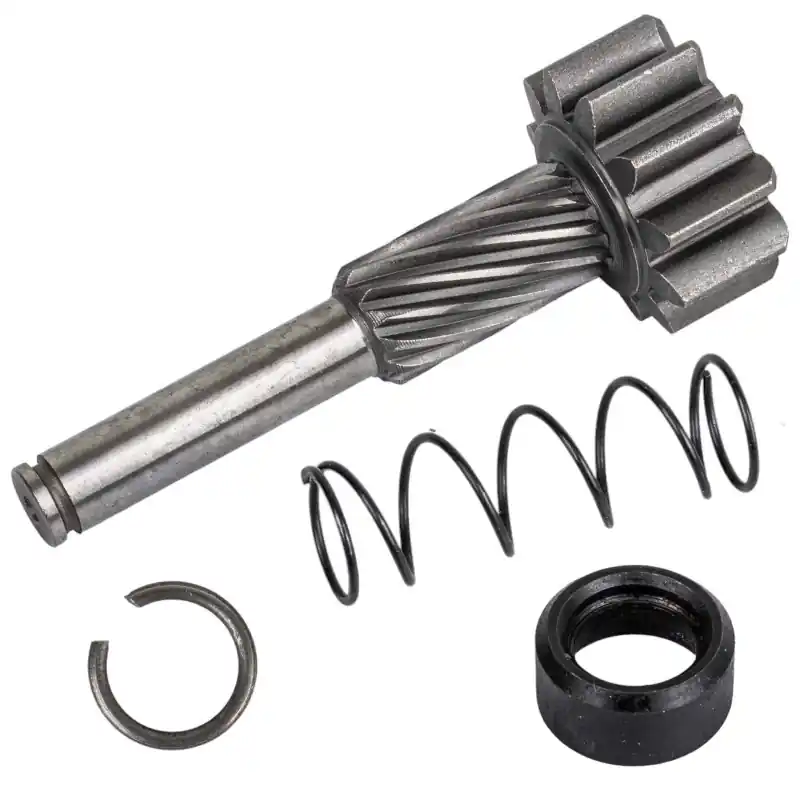 Plată securizată Ax starter pinion 11z cu roșu. C-330 C-360 Echivalent 7152130 7152.130 11z