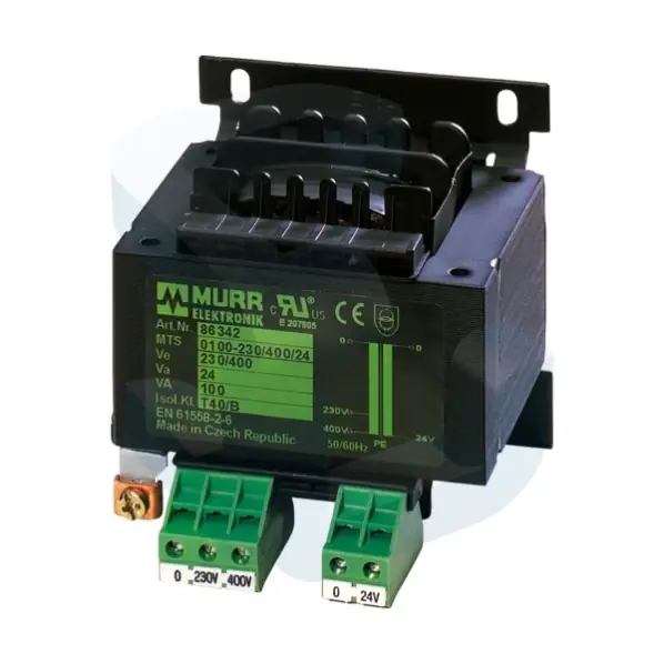 Transformator de tensiune, 100 VA, 230-400 V AC / 24 V AC Bestseller
