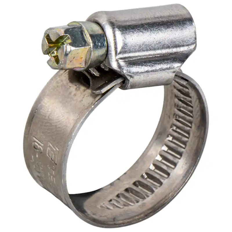 Promoție Colier de strângere ranforsat tip melc 16–25 mm W2 – oțel inoxidabil, lățime 12 mm Teger