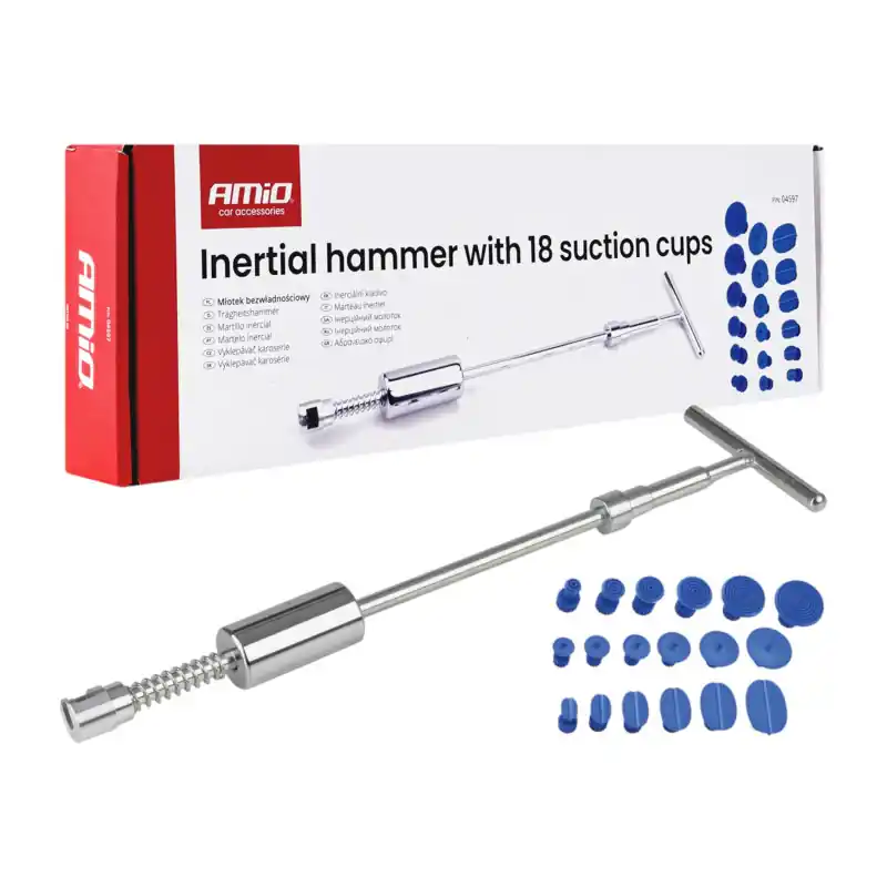 Lichidare de stoc Ciocan inerțial pentru îndreptat caroserie cu 18 adaptoare