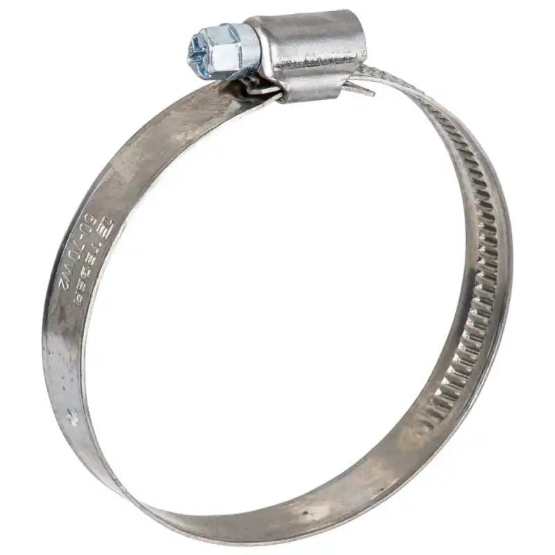 Colier de strângere ranforsat tip melc 50–70 mm W2 – oțel inoxidabil, lățime 12 mm Teger Calitate înaltă