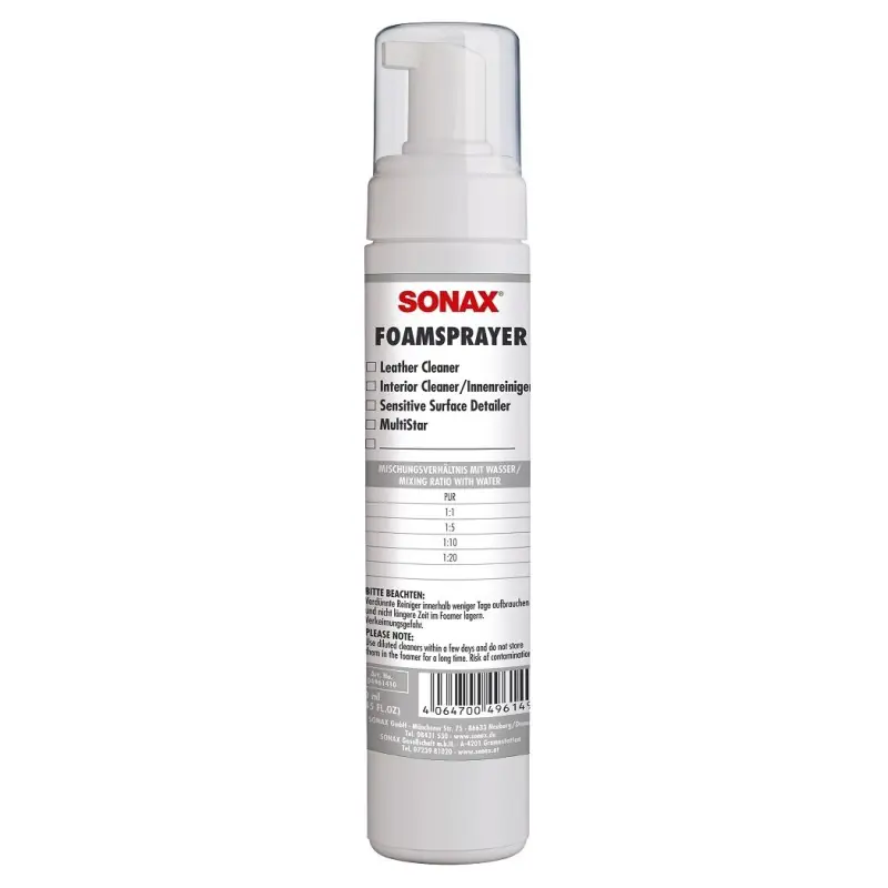 Cel mai vândut Pulverizator pentru Solutie Spuma, 250 ml, Sonax Oferta Pret - T - Trada Marketplace