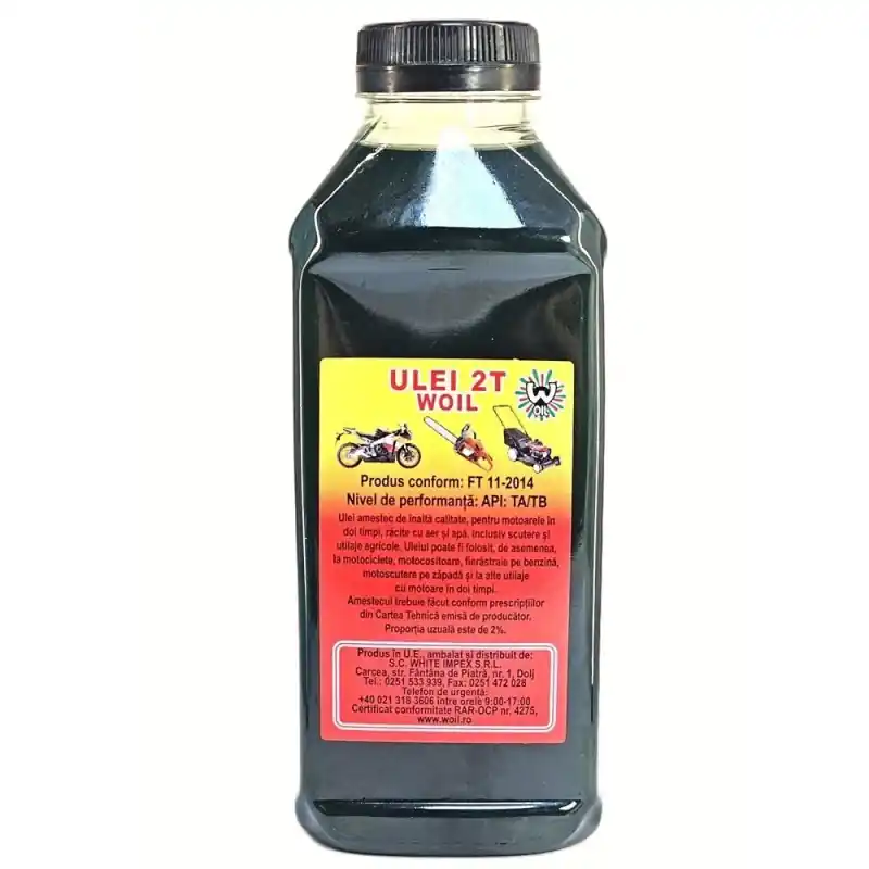 Livrare expres Ulei Amestec pentru Motoarele in 2 Timpi, Verde, 0.5 l, Woil Ofe - Trada Marketplace