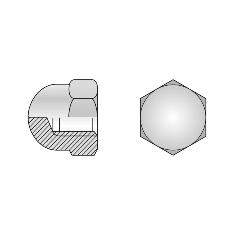 Super ofertă Piulita Infundata Inalta DIN 1587 Inox A2-M24 Oferta Pret - Trad - Trada Marketplace