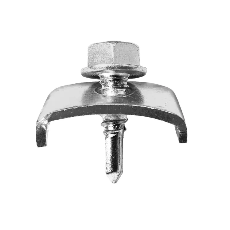 Clema Fixare Gard Bordurat pentru Stalpi Rotunzi, 6.3 x 25 mm, D - Trada Marketplace Noutate