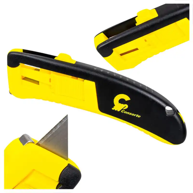 Reducere de preț Cuțit de modelism cu lamă trapezoidală schimbabilă | Consorte