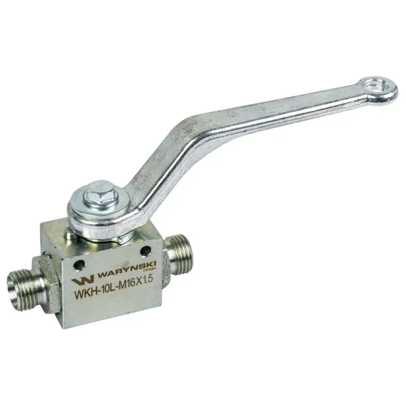 Supapă cu bilă hidraulică 2 căi 2/2 M16x1.5 10L cu găuri de montaj 500 bar Waryński Preț redus