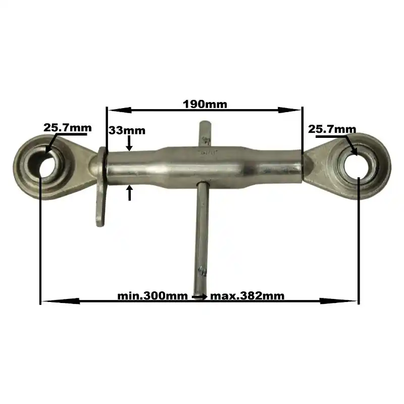 Ofertă exclusivă Tiranti centrali 300-382mm 25.7x25.7mm