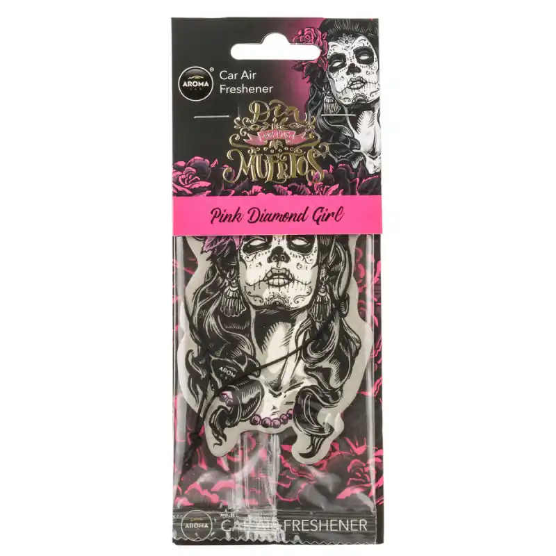 Odorizant auto tip brăduț Aroma Car Blue Diamond Girl Transport gratuit