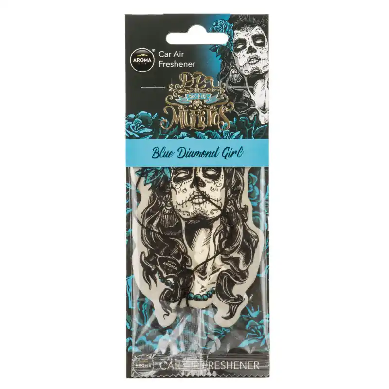 Odorizant auto tip brăduț Aroma Car Blue Diamond Girl Livrare gratuită