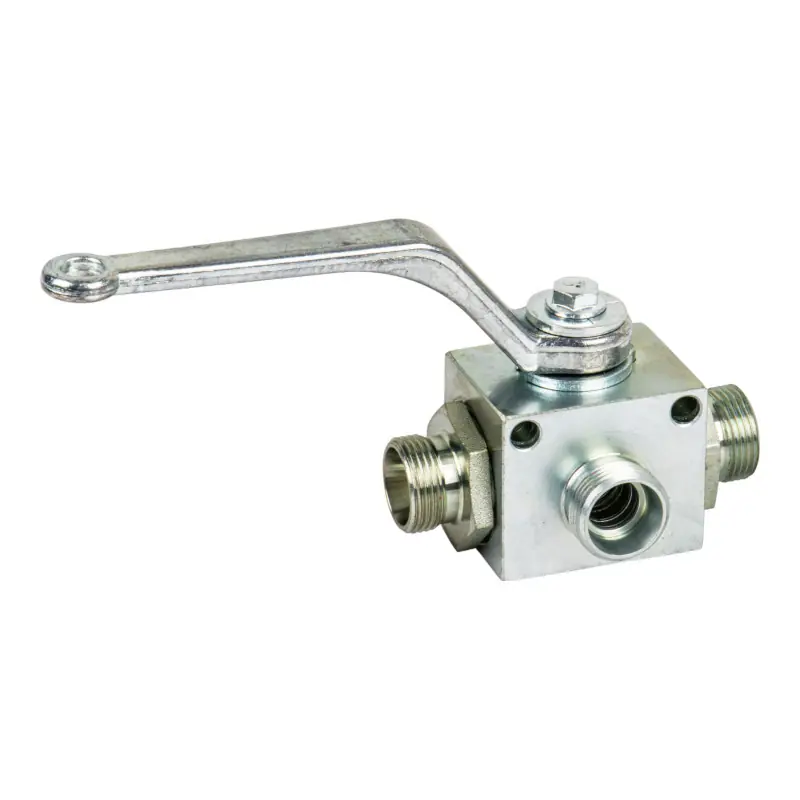 Supapă cu bilă hidraulică 3 căi 3/2 M22x1.5 15L 500bar Waryński Reducere extra