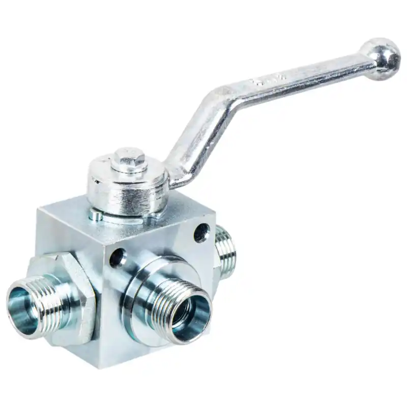 Supapă cu bilă hidraulică 3 căi M18x1,5 cu găuri de montaj Ofertă