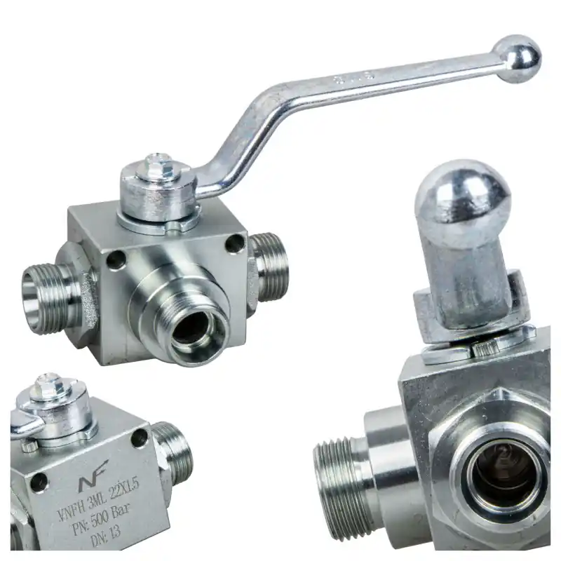 Supapă cu bilă hidraulică 3/2 M22x1,5 15L Preferatul clienților