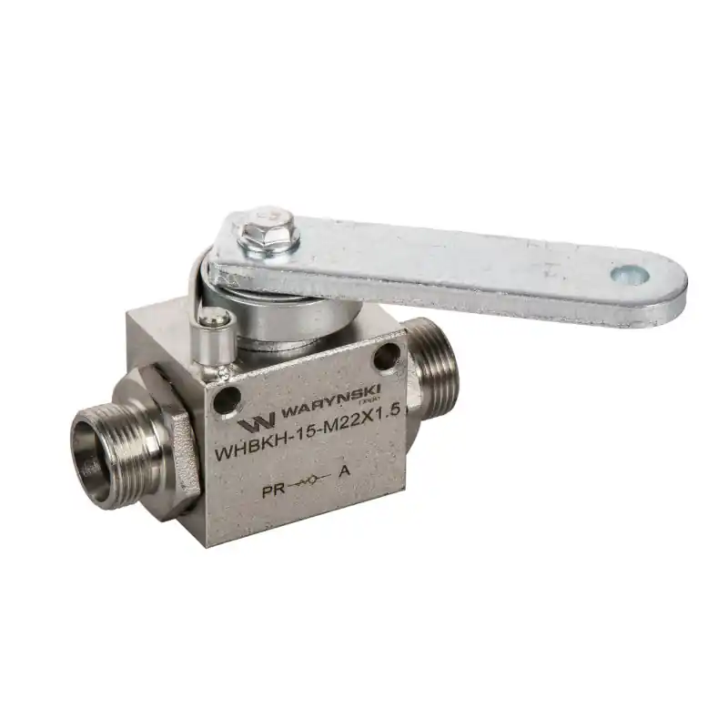 Livrare expres Supapă de închidere cu supapă de sens pentru remorcă GZ M22x1,5 15L 2/2 350Bar Waryński