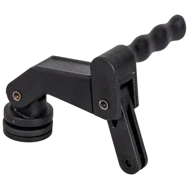 Mâner geam rabatabil stânga Ø12 mm complet Disponibil imediat