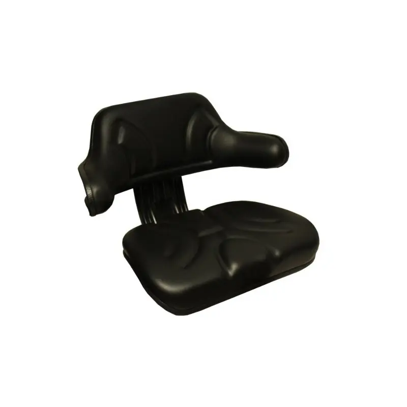 Calitate înaltă Scaun stivuitor fără amortizare Negru cu cotiere St-002