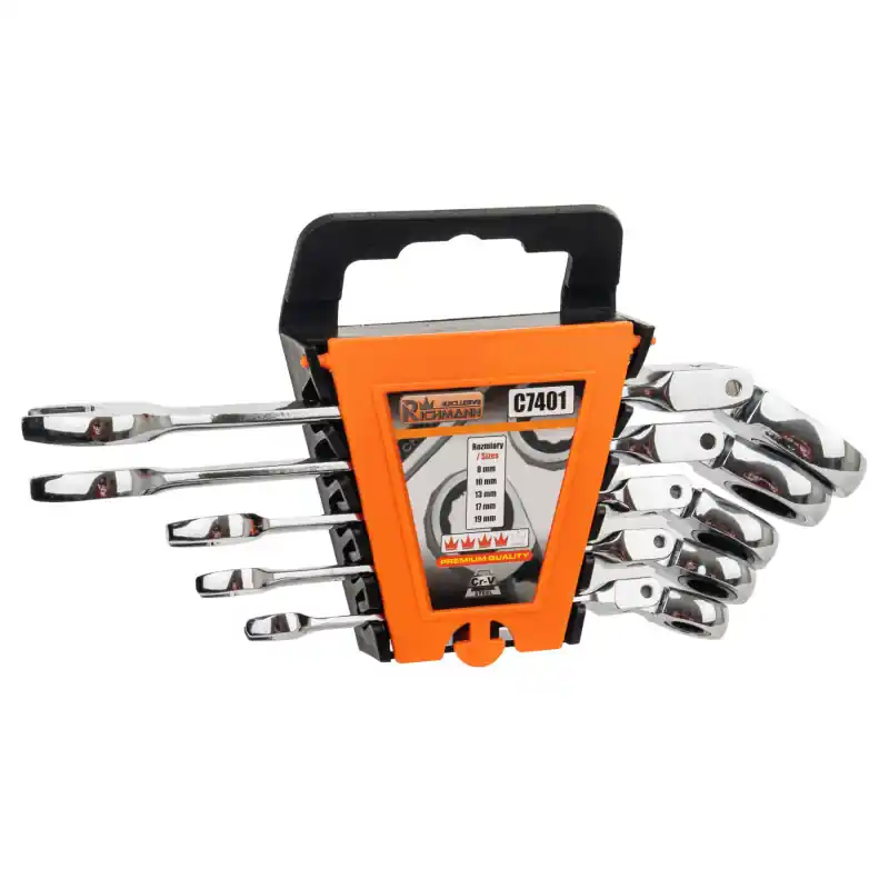 Nu rata Set chei cu clichet 8–19 mm articulate CORONA