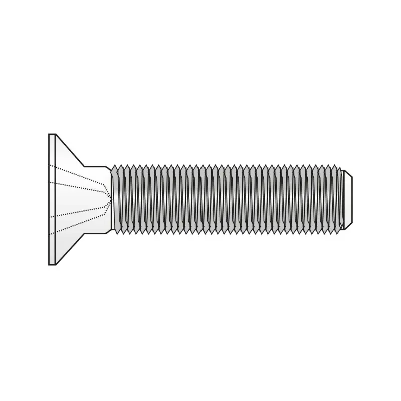 Surub Cap Inecat Locas Cruciform 965 Otel Gr.4.8 Zincat-M8 X 60 - Trada Marketplace Lichidare de stoc