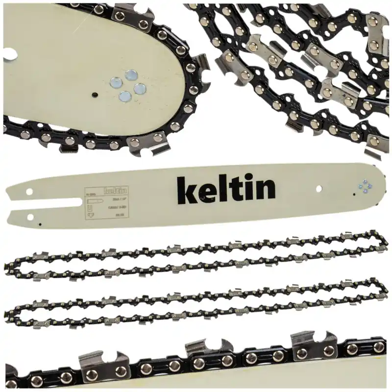 Transport gratuit Șină de ghidaj 35 cm 14" 3/8" 1,3 50 zale pentru drujbă Stihl + lanț 2 buc. set Keltin