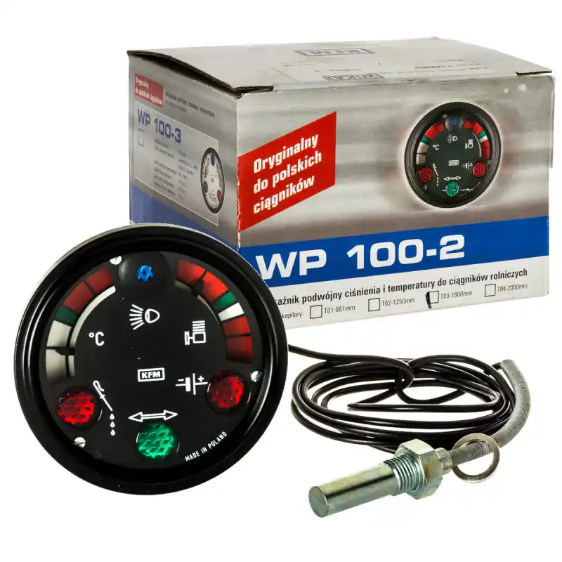 indicator de presiune și temperatură dublu Cancer Kfm Wp100-2 Kfm Bestseller