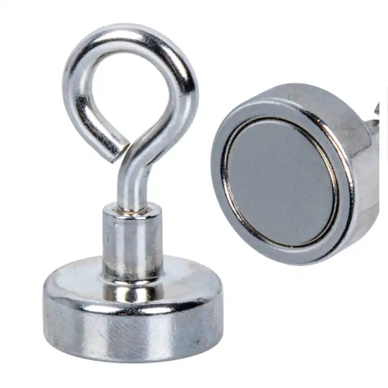 Magnet neodim cu cârlig 12mm, forță 5kg Cumpărături sigure